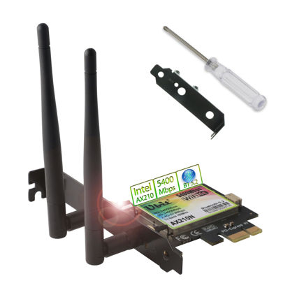 Ubit AC1200 PCIe WiFi Card for PC with BT 4.2 | Dual Band Wireless Network  Adapter WiFi Card with Heat Sink Technology | for Gaming, Browsing