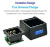 Picture of Single Unit Intelligent Rapid Charger for Kenwood Radio NX5200 5300 5400 NX200 300 NX210 410 411 TK5210 5310 5320 TK 5410 TK2180 3180, Charge Li-ion Li-Polymer Ni-MH Ni-Cd Battery, Certified Safe