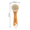 Picture of Since 1869 Hand Made in Germany - Sustainable Exfoliating Face Brush, Scrub Cleansing Brush, Exfoliates Skin to Help Reduce Flaking, Fine Lines, Supports Glowing Complexion (Soft Goat Bristle)