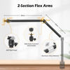 Picture of PICTRON VIJIM LS06 Flexible Arm Detachable 2-Section Magic Arm with 1/4" Interface Mount on Any Camera Desk Mount Stand for Overhead Shooting