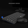 Picture of Wireless Keyboard and Mouse, Jelly Comb 2.4G Slim Compact Quiet Small Keyboard and Mouse Combo for Windows, Laptop, PC, Notebook-Black