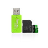 Picture of Mini Card Reader USB 2.0 TF Micro Security Digital Memory Card Reader with a 1024GB Micro SD Card and a Free Adapter (Green)