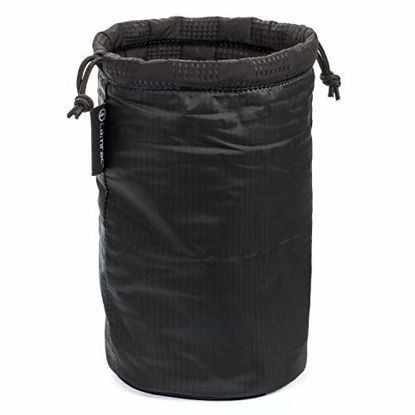 Picture of Tamrac Goblin Lens Pouch 3.6 |Lens Bag, Drawstring, Quilted, Easy-to-Access Protection - Black