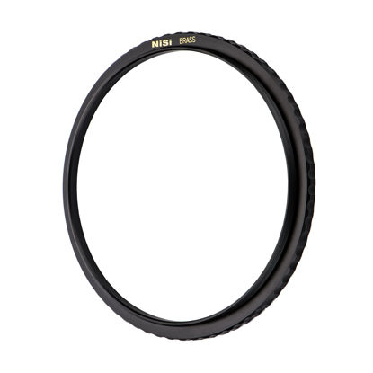 Picture of NiSi 62-67mm Brass Step-Up | Durable Brass Adapter Ring with Knurled Frame | Camera Lens Accessories