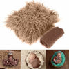 Picture of Yinuoday 2PCS Newborn Baby Photography Props DIY Newborn Wraps Photography Mat Blanket for Baby Boys and Girls