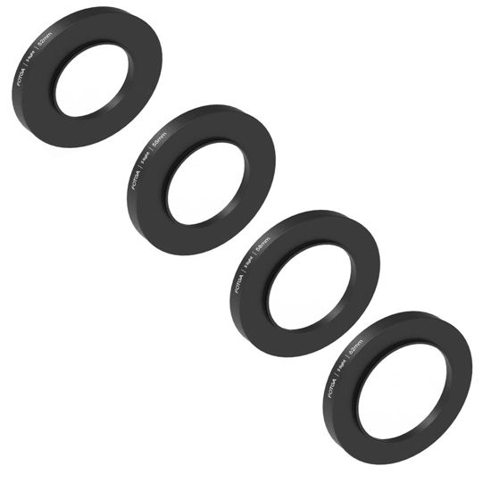 Picture of Fotga Aluminum 52mm 55mm 58mm 62mm Filter Ring Adapter Set for DP500IIIS S.Light Mini Lightweight Matte Box …