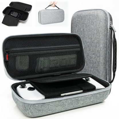 Picture of Lersyco Rog Ally Carrying Case, Hard Case for 2023 ASUS ROG Ally Handheld, Gray Protective Portable Travel Case