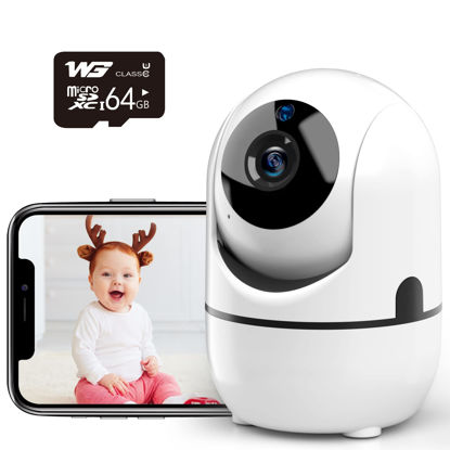 Picture of Security-Camera-for-Baby-Monitor-2K Wi-Fi Cameras-for-Home-Security, Pan/Tilt/Zoom Indoor Camera Wireless with Phone APP, 2-Way Audio, Motion Detection, Night Vision