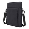 Picture of Dadanism 13.3 Inch Tablet Sleeve Shoulder Bag for IPad Pro 12.9" 2021-2018, 12.4" Samsung Galaxy Tab S8+/S7 FE/S7+, 12.3" Surface Pro 7/6/5/4, 13" MacBook, Protective Waterproof Pouch - Black & Gray.