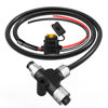 Picture of Marine Grade Products NMEA 2000 Tee Power Cable with Fuse，for Lowrance B&G Navico Garmin Networks(3.3ft).