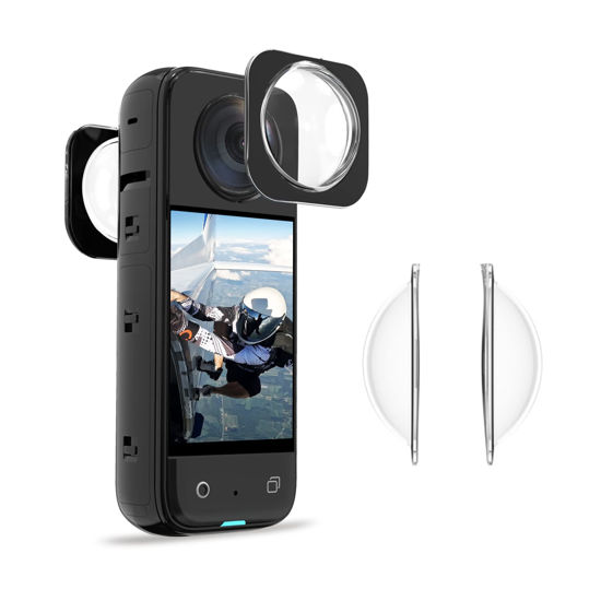 Picture of Birgipar Camera Lens Protector Kit for Insta360 ONE X3 - Protect Your Camera Lens from Scratches, Dust, and Impact