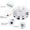 Picture of Premade Fans Eyelash Extension 500 Fans Handmade Loose Volume Lashes Mutiple Options 8D/9D/10D/12D Pre-made Fans 0.07mm Thickness C/D Curl 9-16mm/13-20mm Mixed Length Volume Eyelash Extensions by WENDYLASHES (500PCS-8D-0.07-D, 13-20mm mixed tray)