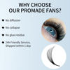 Picture of Premade Fans Eyelash Extension 500 Fans Handmade Loose Volume Lashes 16D Pre-made Fans 0.07mm Thickness C/D Curl 9-16mm/13-20mm Mixed Volume Eyelash Extensions (500PCS-16D-0.07-D, 13-20mm mixed)