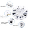 Picture of Premade Fans Eyelash Extension 500 Fans Handmade Loose Volume Lashes 16D Pre-made Fans 0.07mm Thickness C/D Curl 9-16mm/13-20mm Mixed Volume Eyelash Extensions (500PCS-16D-0.07-D, 13-20mm mixed)