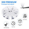 Picture of Volume Lash Extensions 12D Premade Fans Eyelash Extensions 500 PCS 0.07mm Thickness 9-16mm Mixed C/D Curl Short Stem Premade Volume Eyelash Extensions Pointed Base Fans by WENDY LASHES (500PCS-12D-0.07-C, 9-16mm Mixed Tray)