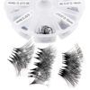 Picture of Premade Fans Short Stem 500 PCS 9D Eyelash Extensions 0.07mm C/D Curl 9-16mm Mixed Length WENDY LASHES Russian Volume Pre-made Lash Extension (500PCS-9D-0.07-D, 9-16mm mixed tray)