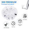 Picture of Premade Fans Short Stem 500 PCS 6D Eyelash Extensions 0.07mm C/D Curl 9-16mm Mixed Length WENDY LASHES Russian Volume Pre-made Lash Extension (500PCS-6D-0.07-D, 9-16mm mixed tray)