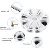 Picture of Premade Fans Short Stem 500 PCS 20D Eyelash Extensions 0.07mm C/D Curl 13-20mm Mixed WENDY LASHES Russian Volume Pre-made Lash Extension (500PCS-20D-0.07-D, 13-20mm mixed)