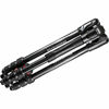 Picture of Manfrotto Befree Advanced Twist Camera Tripod Kit, Travel Tripod Kit with Fluid Head and Twist Closure, Portable and Compact, Carbon Camera Tripod for DSLR, Reflex, Mirrorless, Camera Accessories