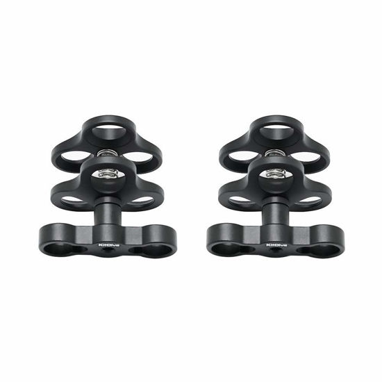 Picture of 2 x 1 Triple Ball Clamp mk II for Underwater arms Light System