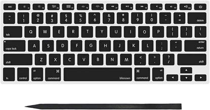 Picture of Bfenown Replacement AP11 US Keyboard Keycaps Keys for Old MacBook Pro 13" 15" A1425 A1502 A1398 2012-2015 Year for MacBook Air 13" A1369 A1466 2011-2015 Year