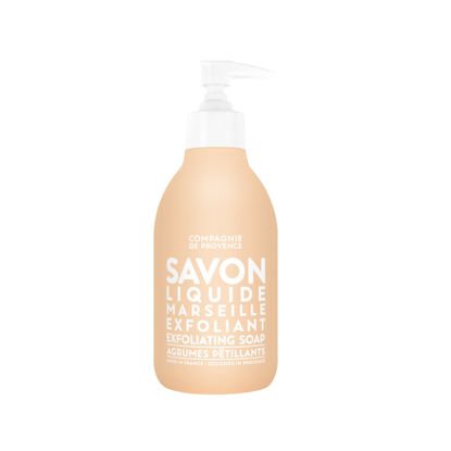 Picture of Compagnie de Provence Savon de Marseille Extra Pure Liquid Soap - Exfoliating Sparking Citrus - 10 Fl Oz Pump Bottle