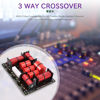 Picture of Wanjorlay 400W 3 Way Crossover Divider HiFi Tweeter Woofer Speaker Crossover 1250H/5000HZ with High-Pitched Protection