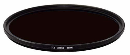 Picture of ICE IR 58mm Slim Filter Infrared Infra-Red 850HB 850nm 850 Optical Glass 58