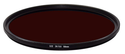 Picture of ICE Slim IR 58mm 58 Filter Infrared Infra-Red 720HB 720nm 720 Optical Glass