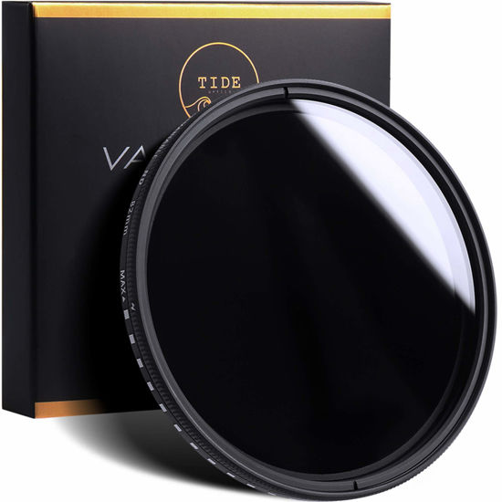 Picture of Tide Optics 37mm Variable ND Filter (ND2 - ND400) Circular Neutral Density Lens Filter