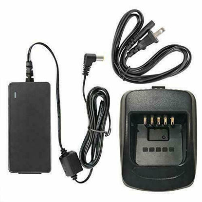 Picture of KSC-32 Rapid Charger Compatible for NX5300 TH-D72A TK-2180 TK-3180 TK-5210 TK-5310 NX-200 NX-300 Radio Fit for Battery KNB-33L KNB-32N KNB-45l KNB-50NC/54N/48L/43L/47L/31A