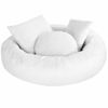 Picture of Oenbopo Newborn Photography Props Bundle, Baby Photography Basket Pictures DIY Baby Photoshoot for Professional Photos Infant Posing Props (White-1)