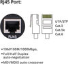 Picture of Gigabit Ethernet Media Converter, Multi Mode Fiber to Ethernet Converter, LC Fiber Converter for 10/100/1000Base-Tx to 1000Base-SX with a SFP SX Transceiver (1000Base-SX), LC Fiber Slot, 550m, 850nm