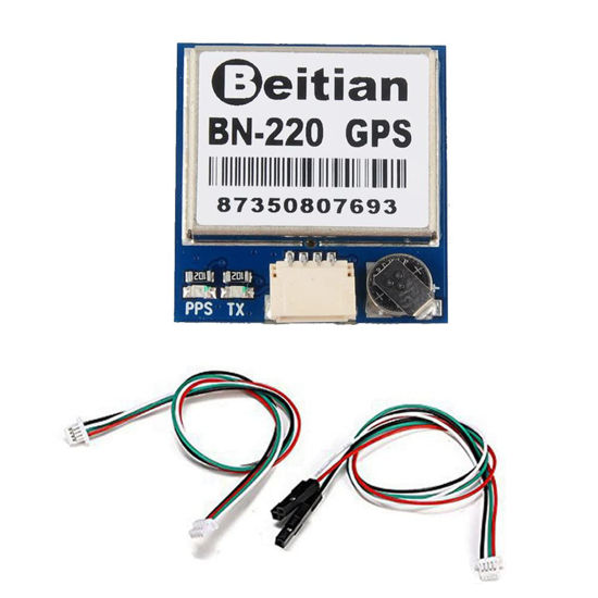 Picture of Geekstory BN-220 Dual GPS Glonass Module Navigation TTL Level 9600bps + GPS Passive Antenna for Arduino Raspberry Pi Pixhawk F3 CC3D Betaflight F4 Flight Control