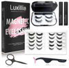 Picture of Luxillia Magnetic Eyelashes with Eyeliner, Most Natural Looking Magnetic Lashes Kit with Applicator, Best 8D, 3D Look, Reusable Fake Eye Lash, No Glue, Strongest Waterproof Liquid Liner