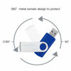 Picture of 32GB USB Flash Drive 10 Pack ENUODA 32GB Thumb Drives Swivel Design USB 2.0 Memory Stick Jump Drive Pen Drive for Storage and Backup (10 Colors)