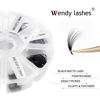 Picture of Premade Fans Eyelash Extension 500 Fans Handmade Loose Volume Lashes 20D Pre-made Fans 0.07mm Thickness C/D Curl 9-16mm/13-20mm Mixed Volume Eyelash Extensions (500PCS-20D-0.07-C, 9-16mm mixed)