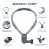 Picture of TELESIN Upgraded Long Magnetic Neck Mount Necklace Holder, Chest Shoulder Angle Support Lanyard Body Strap Attach for GoPro Max Hero 11 10 9 8 7 Insta360 X2 X3 DJI Action 2 3 Video Vlog Accessories