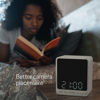 Picture of Wasserstein Alarm Clock Wyze Cam V3 Camera Case - Compatible with Wyze Cam V3 Only - Cover for Low-Key Camera Placement (White) (Wyze Camera NOT Included)