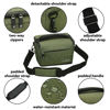 Picture of G-raphy Camera Bag Case Waterproof DSLR Camera Bag, Waterproof Crossbody Camera Case for Nikon, Canon,Sony,Olympus,Pentax and etc (Army Green)