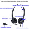 Picture of MKJ Headset for Cisco Phones Dual Ear Landline Headset with Noise Cancelling Microphone for Cisco Telephone CP-7821 7841 7941G 7942G 7945G 7960 7961G 7962G 7965G 7971G 7975G 8841 8865 9971