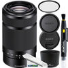 Picture of Sony E 55-210mm (SEL55210) F4.5-6.3 OSS Lens for Sony E-Mount Cameras (Black) with UV Filter, Cleaning Pen & CS Microfiber Cleaning Cloth