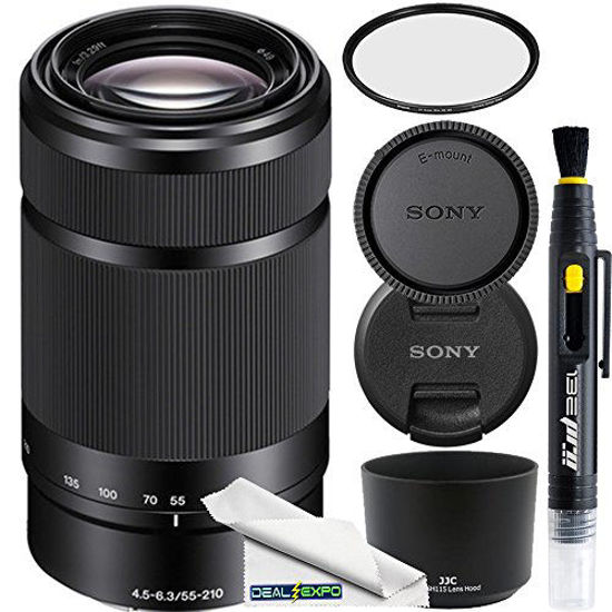 GetUSCart- Sony E 55-210mm (SEL55210) F4.5-6.3 OSS Lens for Sony E ...