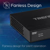 Picture of TRENDnet 5-Port 10G Switch, 5 x 10G RJ-45 Ports, 100Gbps Switching Capacity, Supports 2.5G and 5G-BASE-T Connections, Lifetime Protection, Black, TEG-S750