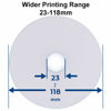 Picture of 100 Pack Ritek Pro (Professional Grade) DVD-R 16X 4.7GB AZO Dye (MID MXL RG04) White Inkjet Hub Printable Blank Media Recordable Disc