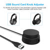 Picture of Auhsuxo USB Volume Control PC Computer Speaker Audio Multimedia Volume Remote Control Adjuster Support Bose QC45/QC35II, 2.5M Black