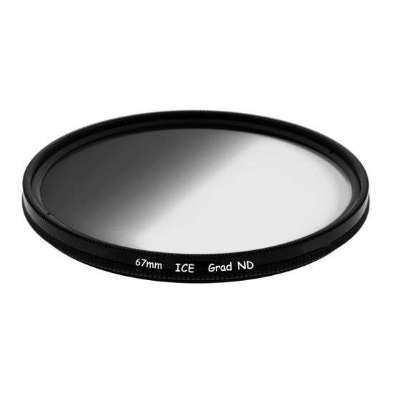 Picture of ICE 67mm GND8 Soft Grad ND8 Filter Neutral Density ND 67 3 Stop Optical Glass