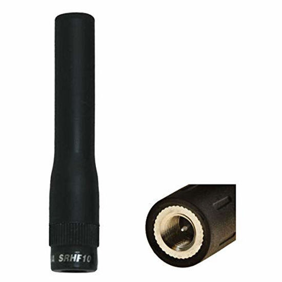 Picture of SRHF10 Diamond 144/440MHz Stubby Antenna, RX Air Band/150/300/450/800/900 MHz, 6W, 2.75", SMA