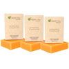 Picture of Turmeric Soap Bar (3 Pack) for Body & Face, Made with Natural and Organic Ingredients. Gentle Soap - For All Skin Types - Made in USA 4.5oz Per Bar