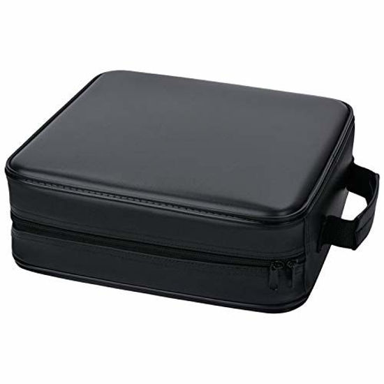 Picture of CD Case, COOFIT DVD Case 320 Capacity DVD Storage Case CD Organizer Discs Case for Travel (Black)